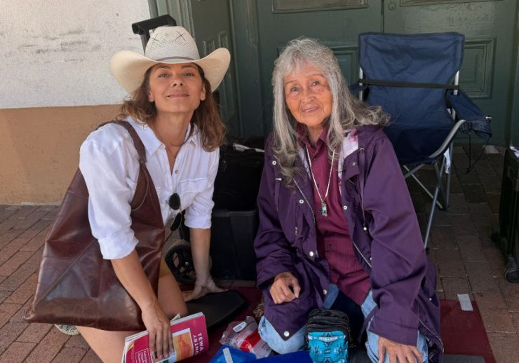 texas native indian with Dolores Semeraro