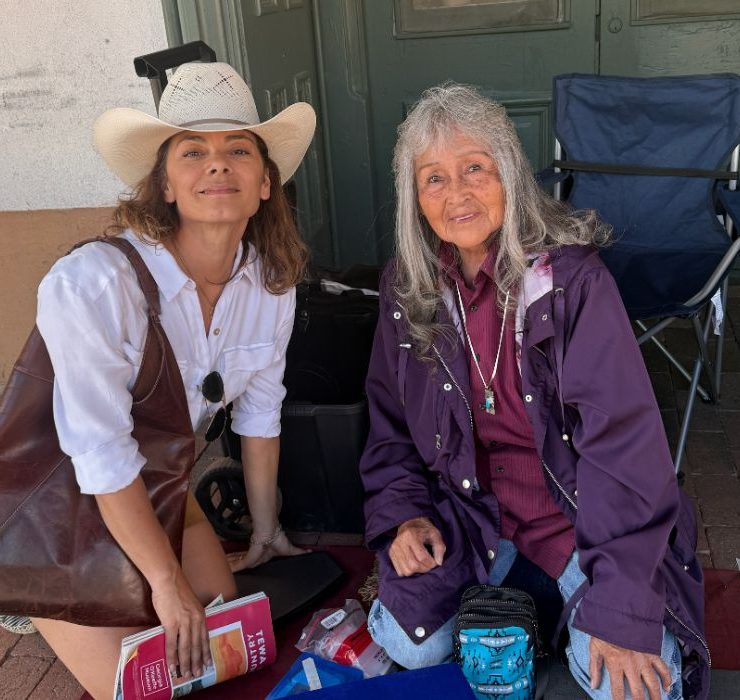 texas native indian with Dolores Semeraro