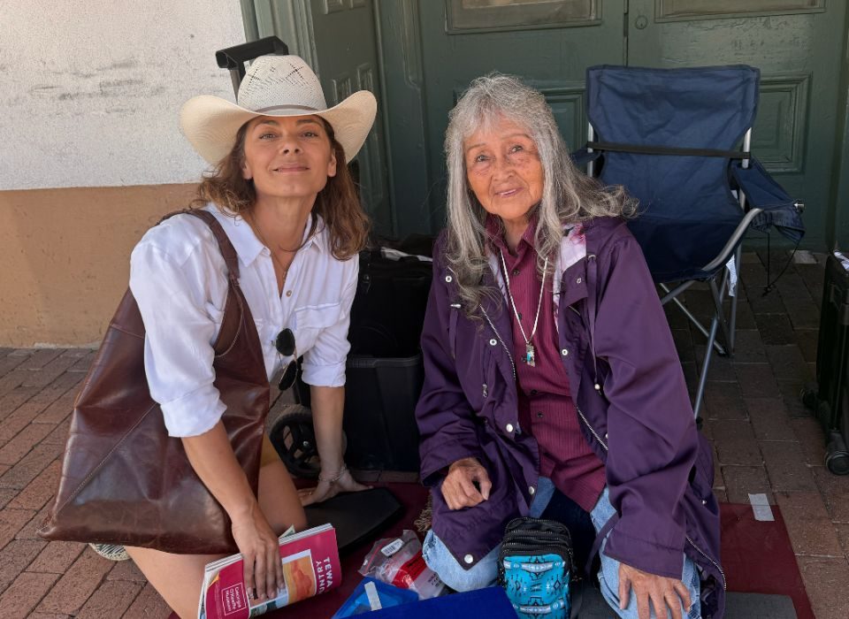 texas native indian with Dolores Semeraro