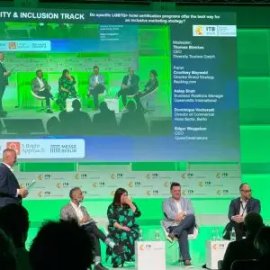 Edgar Weggelaar CEO of Queer Destinations at ITB Berlin 2025